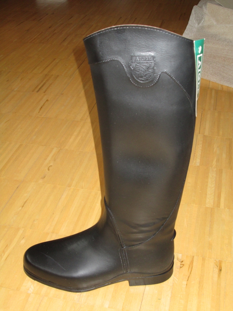 Aigle Ecuyer Pro XS Riding Boots Rubber Boots black riding boots New 86089 eBay